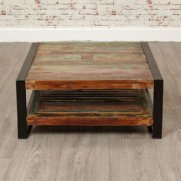 Baumhaus Urban Chic Square Coffee Table - Multi - Wilko - thumbnail 6