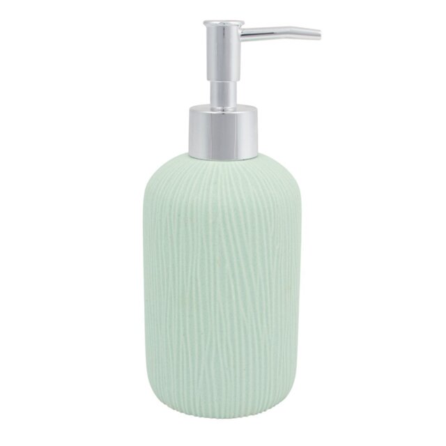 Ribbed Wave Soap Dispenser Sage - Wilko - image 1