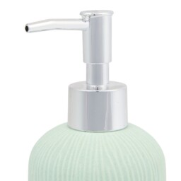 Ribbed Wave Soap Dispenser Sage - Wilko - thumbnail 4