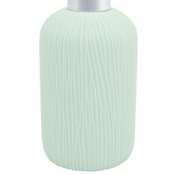 Ribbed Wave Soap Dispenser Sage - Wilko - thumbnail 3