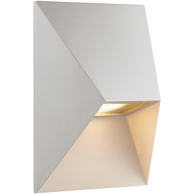 Nordlux Pontio 15 White Outdoor Wall Light - Size: 19 x 15 x 9cm - Wilko - image 1