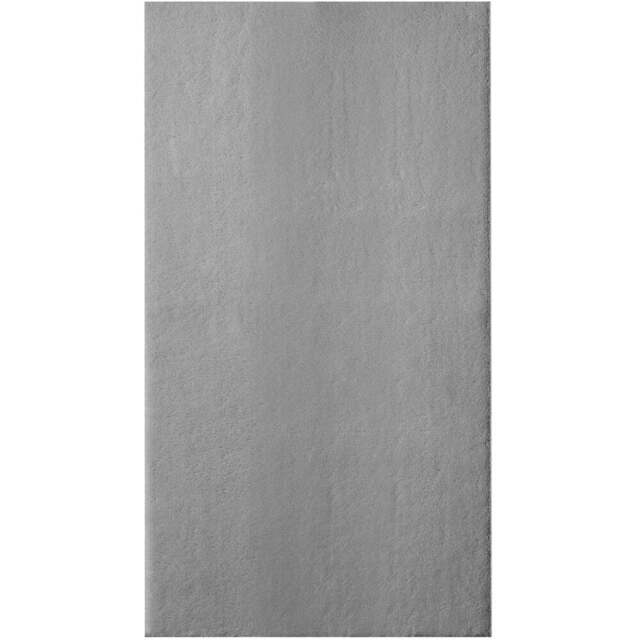 tectake Zonelle Grey Short Pile Ultra Soft Rug 110 x 60cm - Size: 79.5 x 56.5 x 68.5cm - Blue - Wilko - image 1