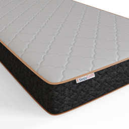 GFW Single White Faux Leather End Lift Ottoman Bed with Memory Pocket Spring Mattress - Wilko - thumbnail 7