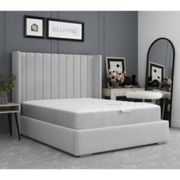 DS Living Aura Double 800 Pocket Sprung Comfort Layer Gel Enhanced Mattress - White - Wilko - thumbnail 3