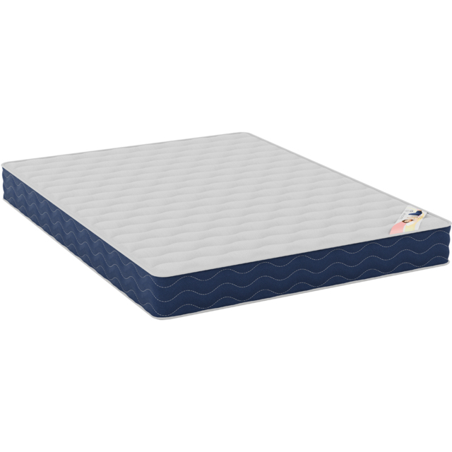 Vida Designs King Gel Memory Foam Bonnell Spring Mattress - White - Wilko - image 1