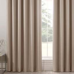 Divante Hoxton Natural Blackout Eyelet Curtains 229 x 168cm - Size: W 229 x D 168cm - Wilko - thumbnail 7