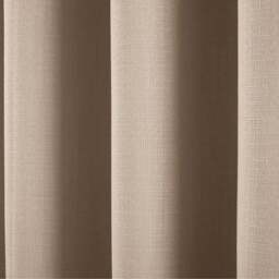 Divante Hoxton Natural Blackout Eyelet Curtains 229 x 168cm - Size: W 229 x D 168cm - Wilko - thumbnail 5