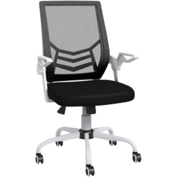 Portland Black Swivel Office Computer Chair - Size: 62.5 x 55 x 104cm - Wilko - thumbnail 3
