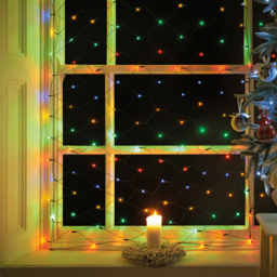 The Christmas Workshop 360 Multicolour LED Net String Light - Wilko - thumbnail 3