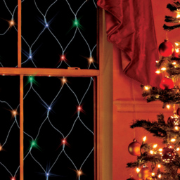 The Christmas Workshop 360 Multicolour LED Net String Light - Wilko - thumbnail 5