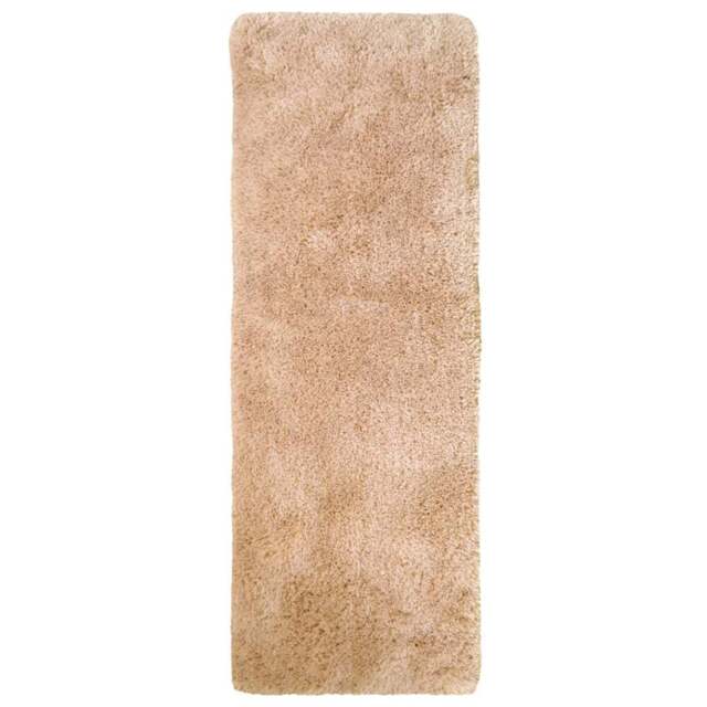 Homemaker Champ Soft Washable Rug 67 x 180cm - Gold - Wilko - image 1