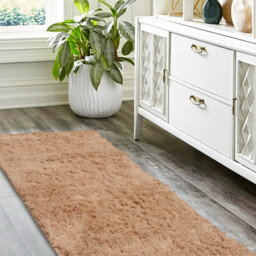 Homemaker Champ Soft Washable Rug 67 x 180cm - Gold - Wilko - thumbnail 3