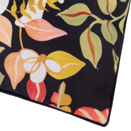 Furn Black Tropical Bloom Lost Reversible Cushion 45 x 45cm - Wilko - thumbnail 5