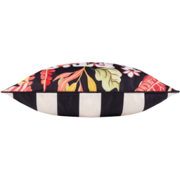 Furn Black Tropical Bloom Lost Reversible Cushion 45 x 45cm - Wilko - thumbnail 4