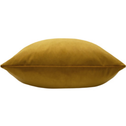 Paoletti Sunningdale Saffron Square Velvet Cushion - Size: 50 x 50 cm - Multi - Wilko - thumbnail 3