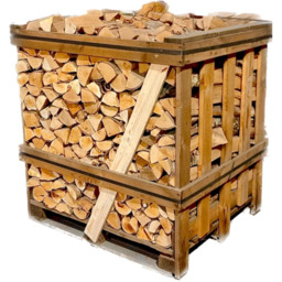 Warma Birch Logs Large Crate 450kg - brown - Wilko - thumbnail 4