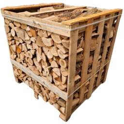 Warma Birch Logs Large Crate 450kg - brown - Wilko