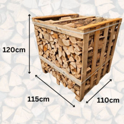 Warma Birch Logs Large Crate 450kg - brown - Wilko - thumbnail 7