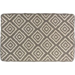 Soft Loop Mat - Grey - Size: 75 x  0 x 50cm - Wilko