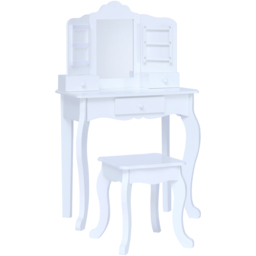 Teamson Kids Little Princess Anna White Medium Toy Vanity - Size: 100.0 x 30.0 x 62.0cm - Wilko - thumbnail 4