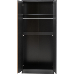 Seconique Malvern 2 Door Black Wardrobe - Wilko - thumbnail 5