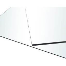 Living and Home 4 Pack Acrylic Adhesive Wall Mirror Tiles - Size: 30 x 30cm - Clear - Wilko - thumbnail 7