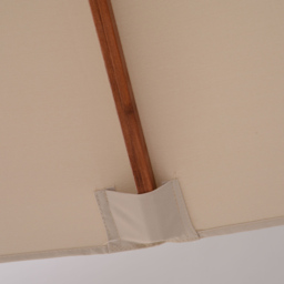 Outsunny Beige Double Tier Crank Handle Parasol 3m - Size: 300 x 300 x 297cm - Cream - Wilko - thumbnail 4