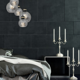 Milagro Omega Circ Black Pendant Lamp 230V - Size: 40 x 40 x 100cm - Wilko - thumbnail 6