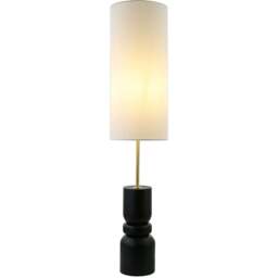 Ramona Floor Lamp - Black and Gold - Wilko - thumbnail 4