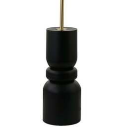 Ramona Floor Lamp - Black and Gold - Wilko - thumbnail 6