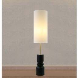 Ramona Floor Lamp - Black and Gold - Wilko - thumbnail 7
