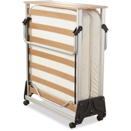 Jay-Be J-Bed Single Folding Bed with Performance e-Fibre Mattress - Silver - Wilko - thumbnail 4
