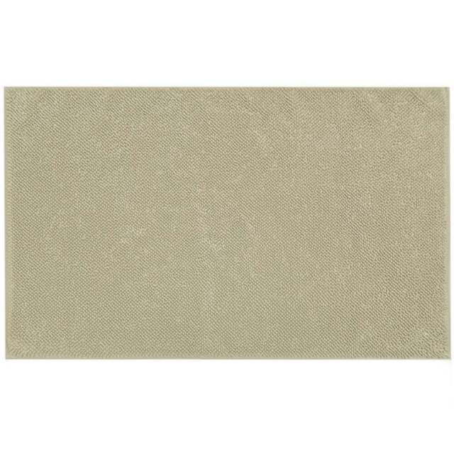 Misona Loop Sage Green Reversible Organic Cotton Bath Mat 50 x 80cm - Size: 50 x 80 x 1cm - Wilko - image 1