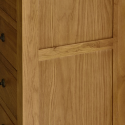 Julian Bowen Marlborough 7 Drawer White Oak Narrow Chest of Drawers - Wood - Wilko - thumbnail 7