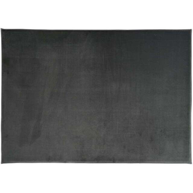Minimalist Cosy Flannel Rug - Chelsea Grey - Wilko - image 1