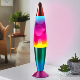 Global Gizmos Rainbow Lava Lamp 16 inch - Size: 41.5 x 9.8 x 9.8cm - Multi - Wilko - thumbnail 3