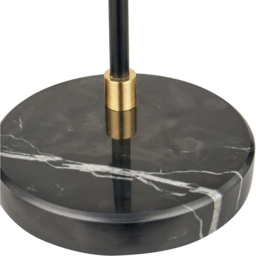 Pacific Lifestyle Theia Black and Brushed Brass Table Lamp - Wilko - thumbnail 5