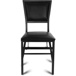 Costway Set of 2 Black Steel Folding Chair - Multi - Wilko - thumbnail 4
