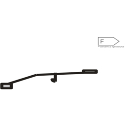 Florence One Point LED Cabinet Light - Size: 13 x 19 x 16cm - White - Furniture to Go - Wilko - thumbnail 4