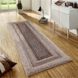 Desire Rug Modern Bronze Bordered Shimmer Soft Shaggy Area Rug 120 x 170cm - Desire Rugs - Wilko - thumbnail 6