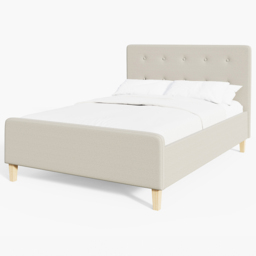 GFW Ashbourne Double Natural Ottoman Bed - Cream - Wilko - thumbnail 6