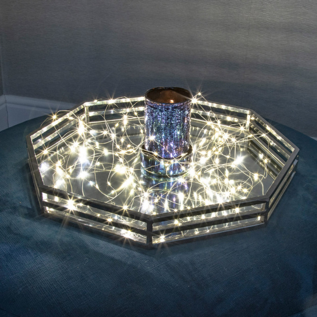 The Christmas Workshop 120 Warm White LED USB String Light - Wilko - image 1