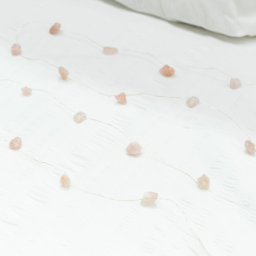 ValueLights Crystal Wellness 2.3m Rose Quartz LED Fairy String Light - Size: 2 x 23 x 230cm - Pink - Wilko - thumbnail 5