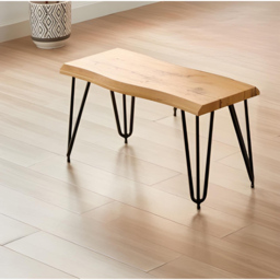 Kosy Koala 6 Seater Rustic Wooden Dining Set Black - Multi - Wilko - thumbnail 4