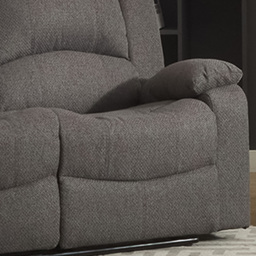 Marldon 3 Seater Dark Grey Manual Recliner Sofa - Artemis Home - Wilko - thumbnail 5