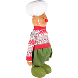 Extendable Gingerbread Character - Multicolour - Candy Cane Lane - Wilko - thumbnail 3