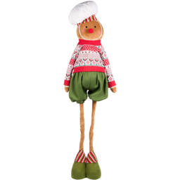 Extendable Gingerbread Character - Multicolour - Candy Cane Lane - Wilko - thumbnail 5