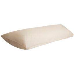 Serene Cream Bolster Pillowcase 50 x 137cm - Size: Single - Wilko
