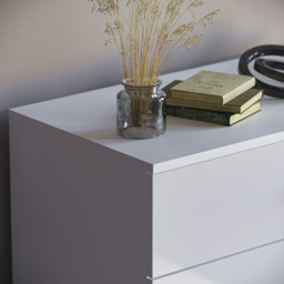 Vida Designs Hulio 5 Drawer White Chest of Drawers - Wilko - thumbnail 5