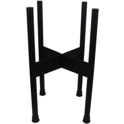 Botanik Gold and Black Metal Planter with Stand 38.5 x 18cm - Size: 38.5 x 18 x 18cm - Wilko - thumbnail 3